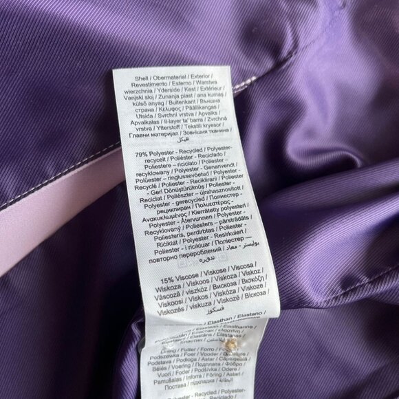 NWOT JJXX MARY SINGLE BREASTED PEAK LAPEL BLAZER IN LILAC - XS - Picture 10 of 10